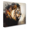 Lion Gestural Art Canvas Wall Art Print Framed Picture Home Decor Living Room