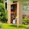 5FT × 3 FT Outside Backyard Utility Tool Organizer Wooden Garden Shed