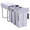 30L/40L Integrated Pull Out Kitchen Waste & Recycling Bin for Cabinet/Under Sink