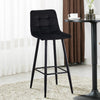 2 Pcs Breakfast Bar Stools High Counter Chair Kitchen Pub Restaurant Barstool