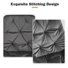 2xSwivel Velvet Dining Chairs Rotatable Metal Legs Kitchen Chairs Modern Grey