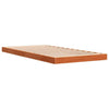 Bed Frame Wax Brown 90x190 Solid Wood Pine U7H6