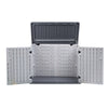 Panana Plastic Shed Outdoor Garden Furniture Storage Shed Storage Utility Chest