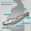 Bluetooth Electric Baby Swing Infant Cradle Bouncer Rocker Chair Music Remote UK
