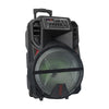 Extra Bass Portable Bluetooth Trolley Speaker With Wireless MIc