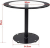 Round Dining Table for 2-4 Seat Kitchen Home Coffee Table Lounge Restaurant New