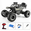 Electric Monster Truck Big Wheels Remote Control RC Cars 4WD Rock Crawler Toy