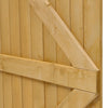 Wooden Garden Gate Pedestrian Wooden Gate Timber Entrance Pathway Cottage Gate