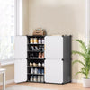 XL Large Shoe Rack Shoe Storage Cabinet Shelf Unit Door Hallway DIY Cube Cabinet