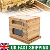 Complete Hive Bee Box with Foundation Lang stroth 10 Frame for Beginners UK
