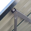 Galvanized Metal Garden Bike Shed Tool Lockble Garbage Bin Storage Sheds 210cm