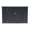 7ft Garden Lockable Storage Bike Tool Box Large Outdoor Garbage Bin Shed Locking
