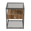 Modern Chest of Drawers Bedside Table Cabinet Wooden Nightstand Bedroom Storage
