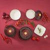 ProChef 26 cm Enameled Cast Iron Casserole Dish with Lid Round Slow Cooking Pot
