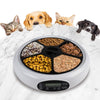 Lentek 5 Day Meal Automatic Pet Feeder Auto Dry and Wet Cat Dog Food Dispenser
