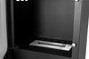 Bio ethanol fireplace freestanding fire stove FULL GLASS