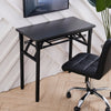 Folding Black Computer Desk Home Office Laptop Table Study Writing Workstation