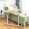 Height Adjustable Laptop Table Mobile Sit Stand Converter Lifting Desk W/ Wheels