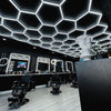 NEW Honeycomb 8 HEX LED Lighting Hexagon Light for Home Workshop Garage Gym Lamp