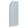 90x40CM Urinal Partition Divider Screen Toilet Public Health Partition Privacy