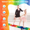 Portable Floor Balance Beam 7FT Folding Firm Gymnastic Beam w/ Handles