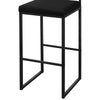 2/4/6x Counter Height Bar stools with Backrest Breakfast Cafe Kitchen Barstools
