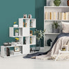 4-Tier Display Bookshelf Wooden Freestanding Bookcase Storage Stand Rack Stand