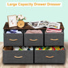 5/6/7/8/9 Drawers Chest of Drawers Bedroom Storage Cabinet Fabric Organizer Unit