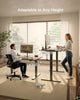 120x60cm Electric Standing Desk with USB Charging Height Adjustable Desk with