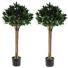 Bay Tree UV Resistant Outdoor Topiary Artificial 120cm