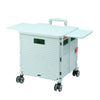 Folding Shopping Trolley Box 55L Camping Picnic Boot Cart Storage Stair Climbing