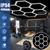 7 Grid Led Hexagon Lights Customize System Honeycomb Light for Garage Home Lamp