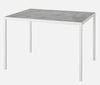 Table 75x60x50cm Coffee Table with Reversible White Top Living Room