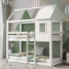 Kids Bunk Bed Frame Treehouse Double High Sleeper Pine Wooden Bed 3FT 90x190cm