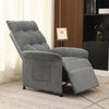 Electric Power Recliner Recliner Chair Grey Fabric Sofa Living Room Armchair