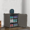 Cube DIY Shoe Rack Organizer Stackable Shoes Storage Cabinet Footwear Shelf Unit