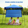 6x6FT Folding Pop-up Canopy Outdoor Tent Gazebo Garden Patio Lightweight Shelter