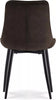 Dining Chairs Velvet Set Padded Seat Metal Leg Kitchen Chair Home Office