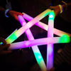 100PCS Premium Light Up LED Foam Glow Stick Flashing High Quality MultiColor UK