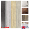 7/28PCS Floor Planks Tiles Grey Oak Self Adhesive Wood Effect Vinyl Flooring UK