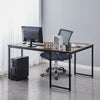 Computer Desk Office Study Workstation Metal Legs Home Corner Table Stand MDF