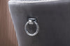 Velvet Pull Door Knocker Studded Dining Kitchen Accent Chairs Luxury Windsor