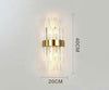 Crystal Dining Room Island Pendant Lamp Long Chandeliers Rectangle Ceiling Light