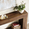 Farmhouse Console Table, 47 Inches Wooden Entryway Console Table with Storage
