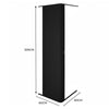 Tambour Shower Room Door 2000mm x 600mm Waterproof Campervan Motorhome Track Kit