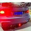 72 LED 12V CAR REAR DIFFUSER SPOILER BRAKE LIGHT BUMPER COVER PILOT LAMP FOR BMW