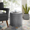 Velvet Storage Bench With Removable Lid Padded Seat Ottoman Foot Stool Footrest