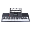 Glarry Electric Keyboard Piano Digital Music Instrument 61 Keys W/Microphone UK