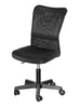 Office Desk Chair Computer Chair with Mesh Back Support Armless Home Study Black