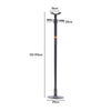 Underhoist Stand Pole Jack 0.5 Ton Capacity Heavy Duty Car Exhaust Support Jack
